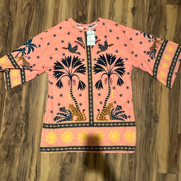 NWT Farm Rio Mini Shift Dress - Picture 11 of 14